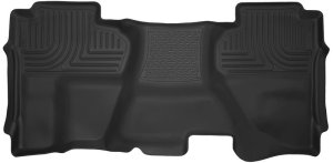 Chevrolet Silverado Floor Mats - Rear - Husky Liners - X-act Contour - Black - `14-`15